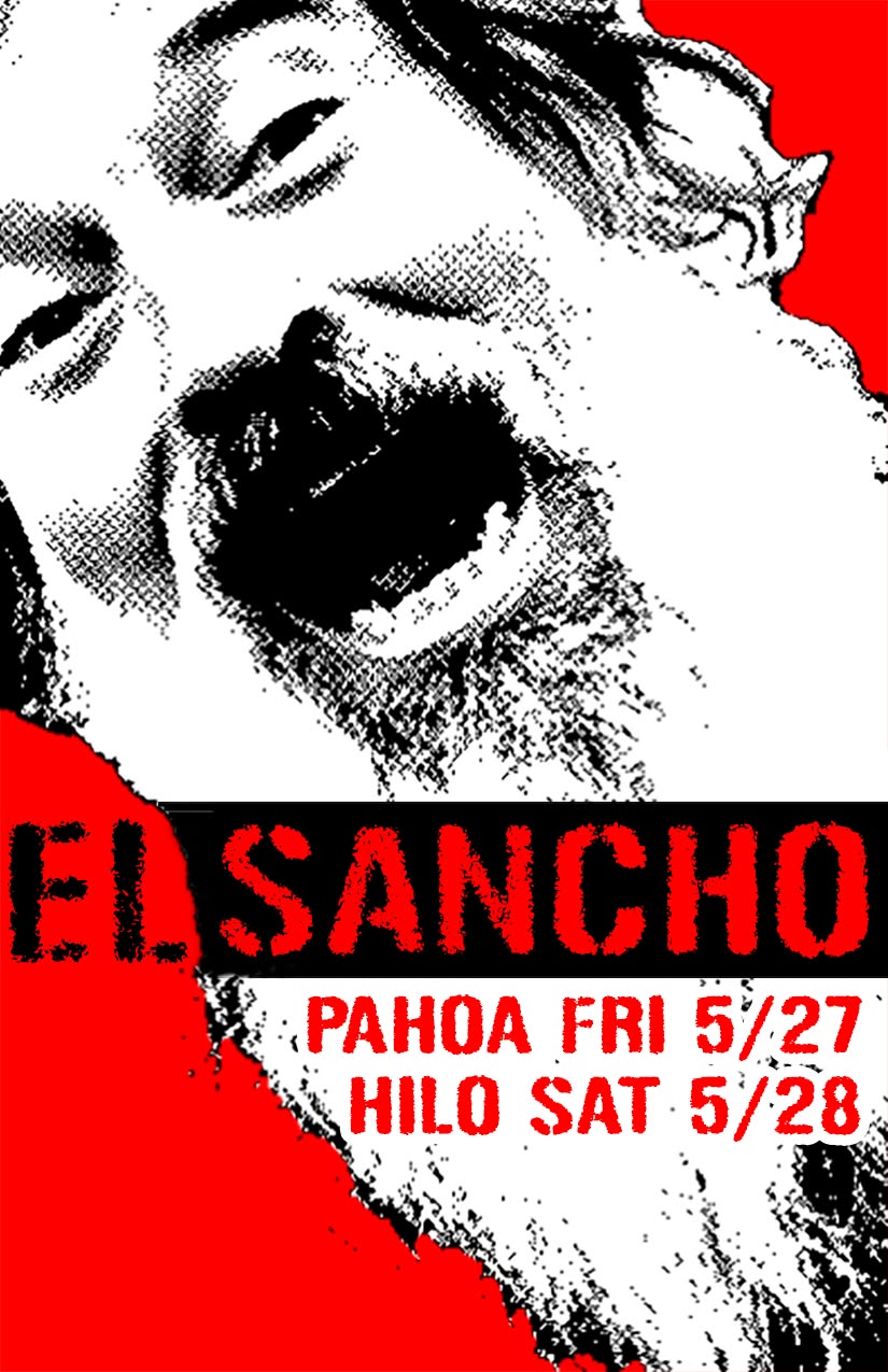 Flyer for Punk Rock Triple Bill: El Sancho, Granite Saints, K.O.A. show