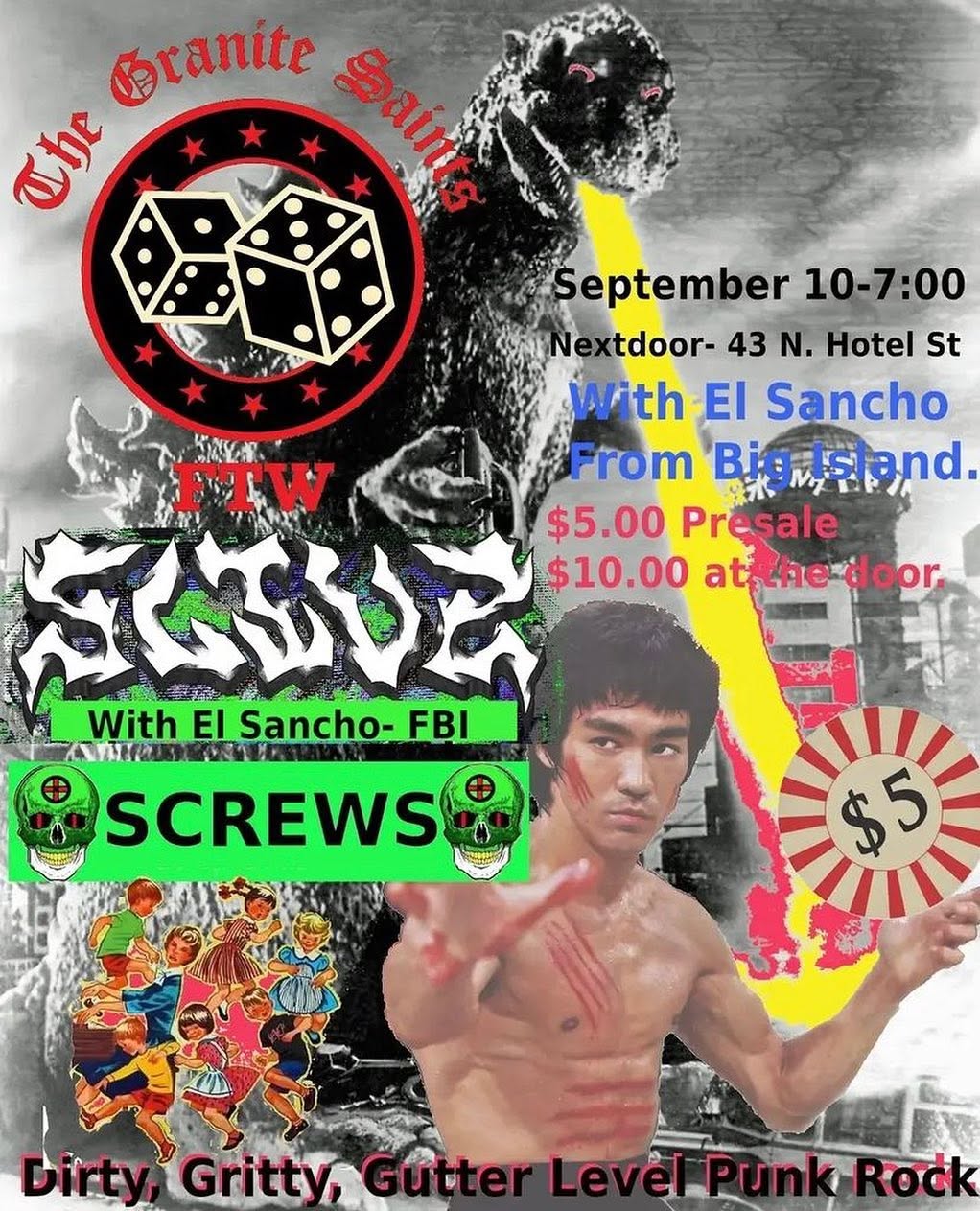 Flyer for NextDoor show