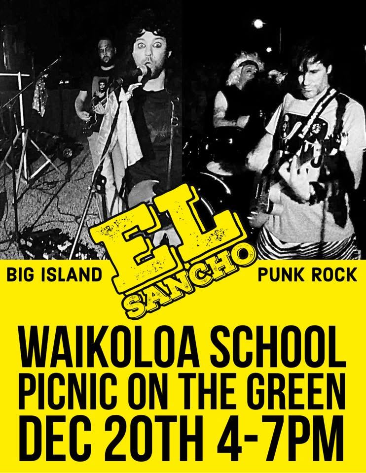 Flyer for Waikoloa Picnic on the Green show