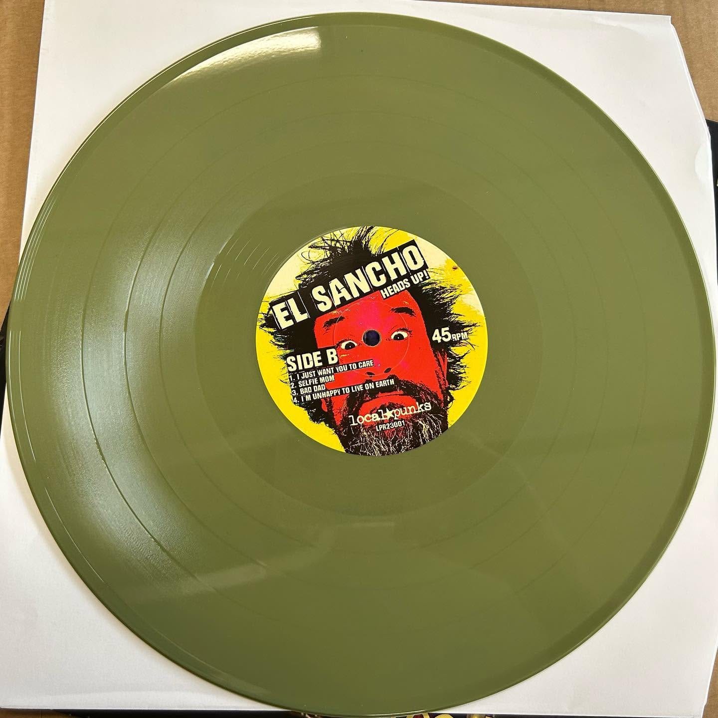 Heads Up! LP - green vinyl