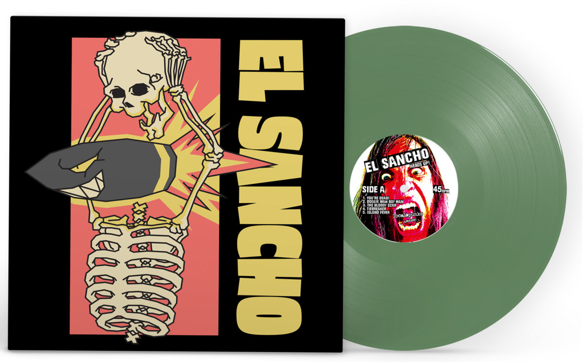 Heads Up! LP by Hawaiian punk band El Sancho